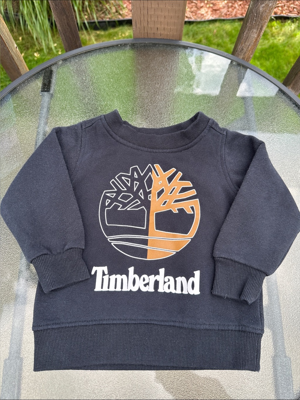 Timberland Black Sweatshirt, 12 months